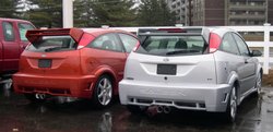 Two 2005 Saleen S121s